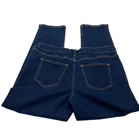 Bodin Denim Girlfriend Ankle Jeans, Dark Wash, 12R - Picture 8 of 10